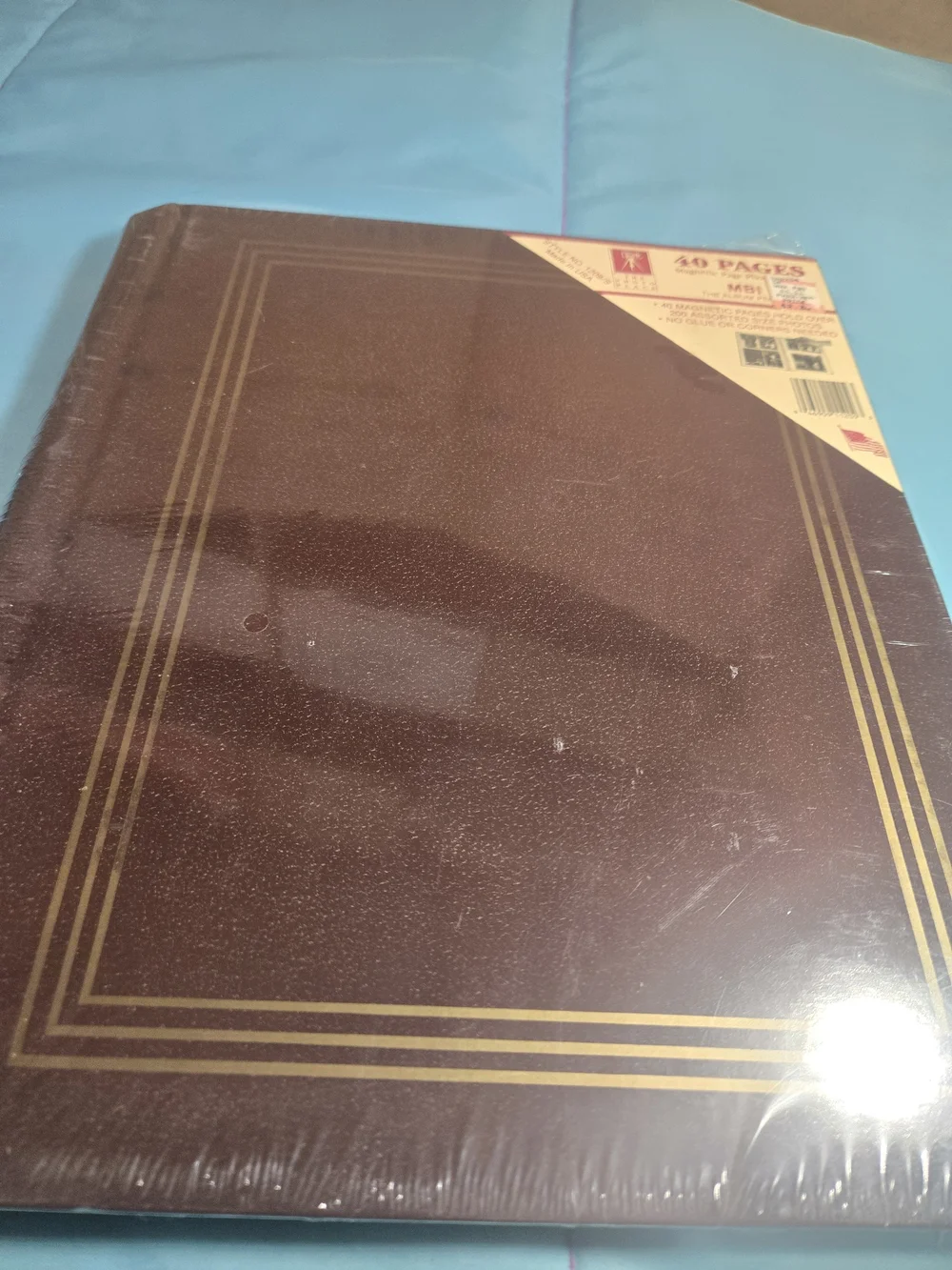 Source Unknown Brown & Gold Decorative Coffee Table Book